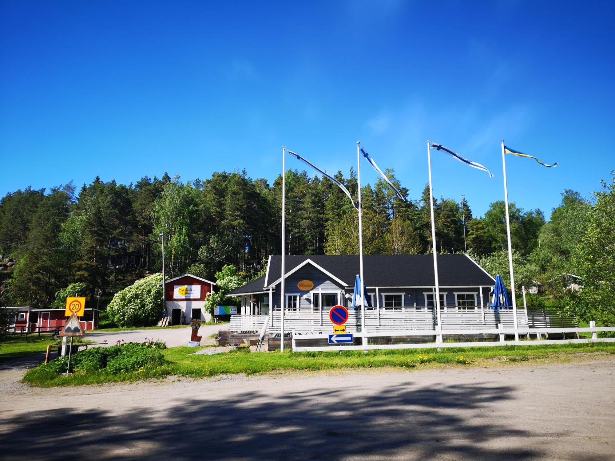 Solliden Camping Hotel Pargas Exterior photo